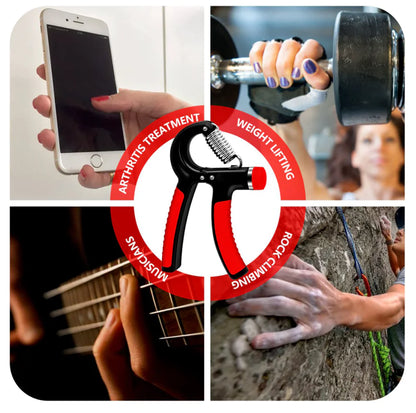 Gripster Adjustable Hand Grip Strengthener – 10kg to 60kg Resistance