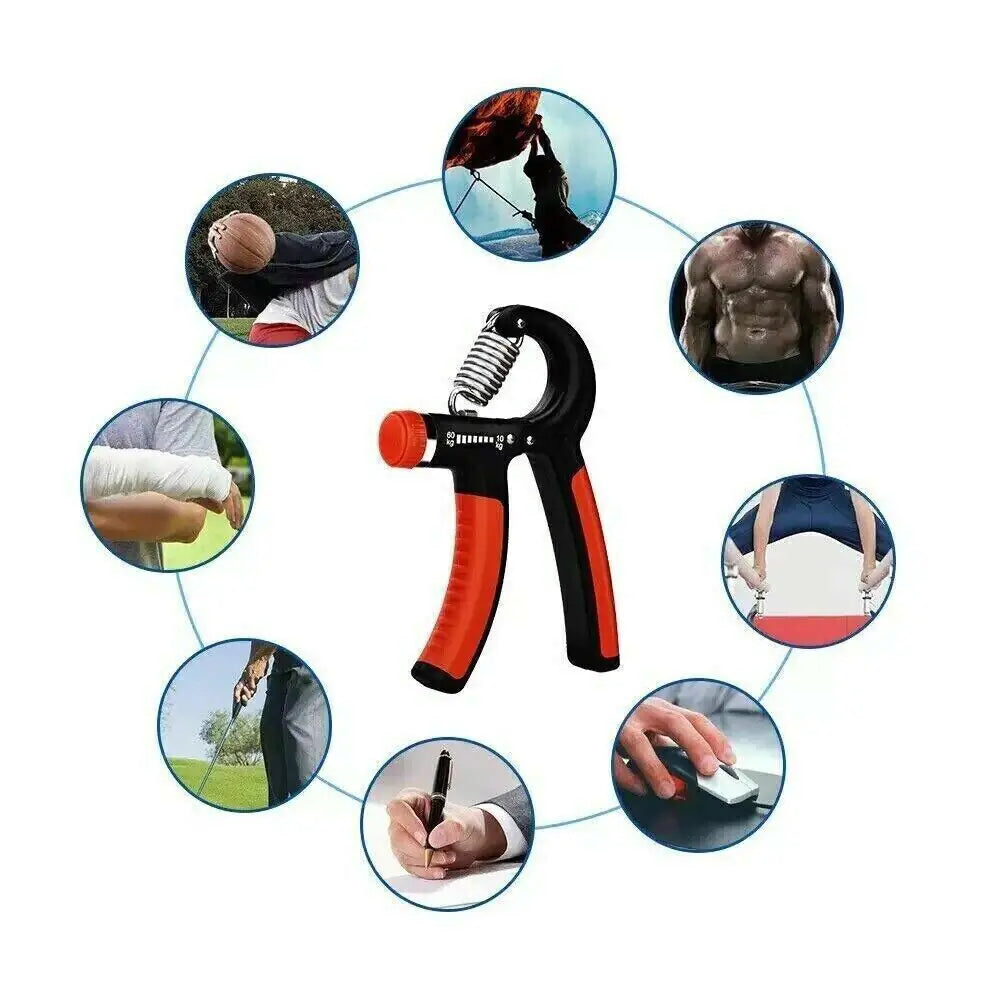 Gripster Adjustable Hand Grip Strengthener – 10kg to 60kg Resistance